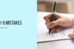 Thumbnail for the post titled: Most Common I-9 Mistakes