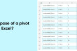 What-is-the-purpose-of-a-pivot-table-in-Excel