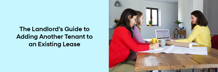 Adding Another Tenant to an Existing Lease