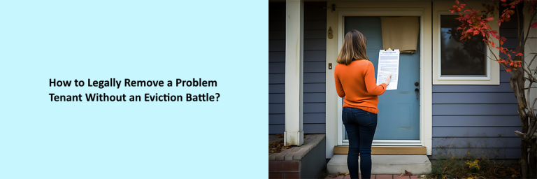 How to Legally Remove a Problem Tenant Without an Eviction Battle